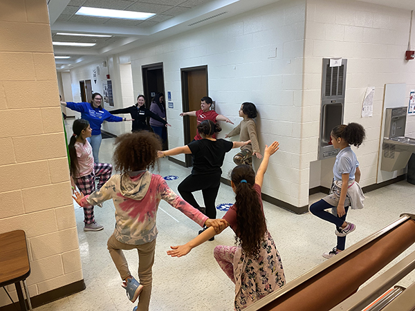 Participants of BAW engaged in an activity.