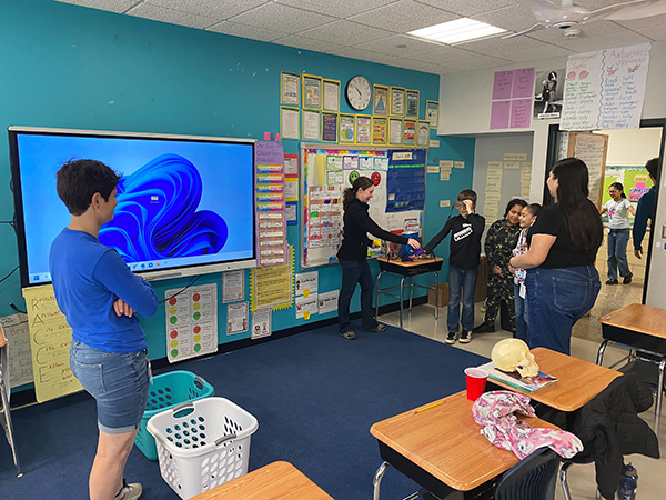 Participants of BAW engaged in an activity.