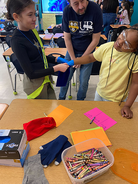 Participants of BAW engaged in an activity.